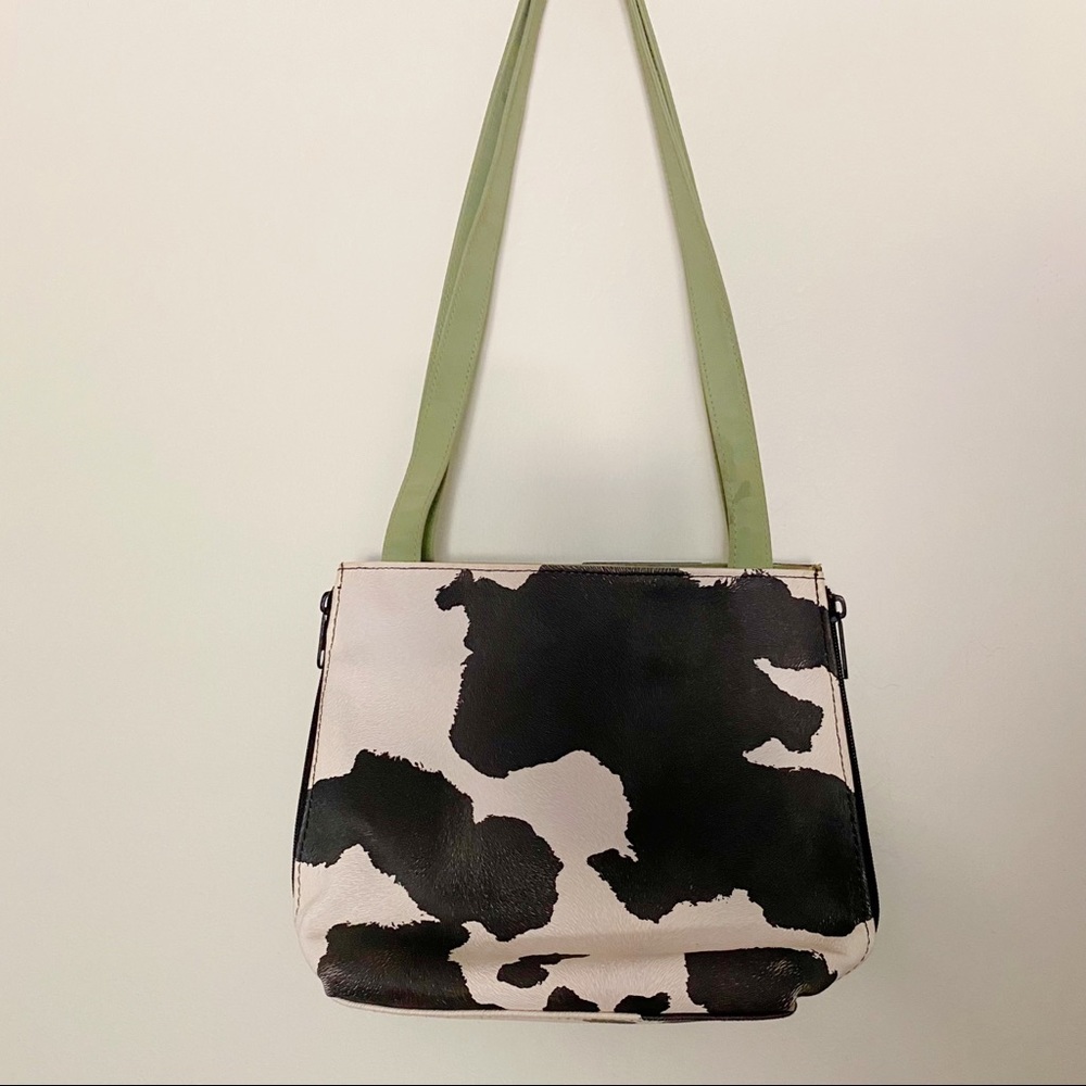Cow Print Shoulder Bag Purse